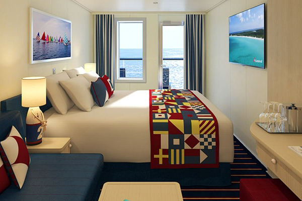MyCruise Carnival Panorama Kahytter Balkon FX1